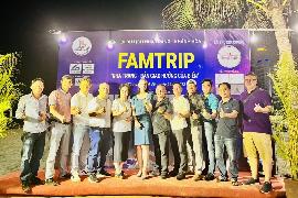 Khanh Hoa省Nha Trang市の観光調査を行うファムトリップ代表団を歓迎