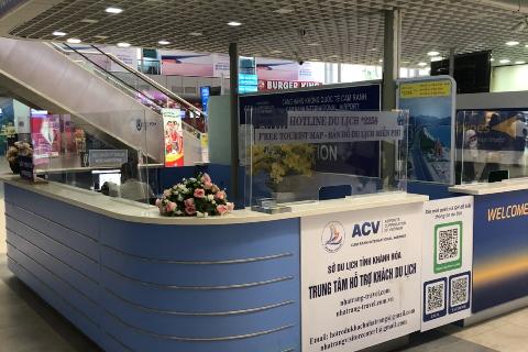 Implementation of activities at the Tourist Support Center of Cam Ranh International Airport