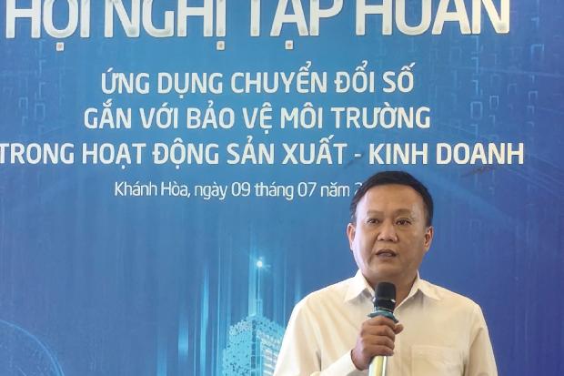 Hội nghị tập huấn “Ứng dụng chuyển đổi số gắn với bảo vệ môi trường trong hoạt động sản xuất kinh doanh"