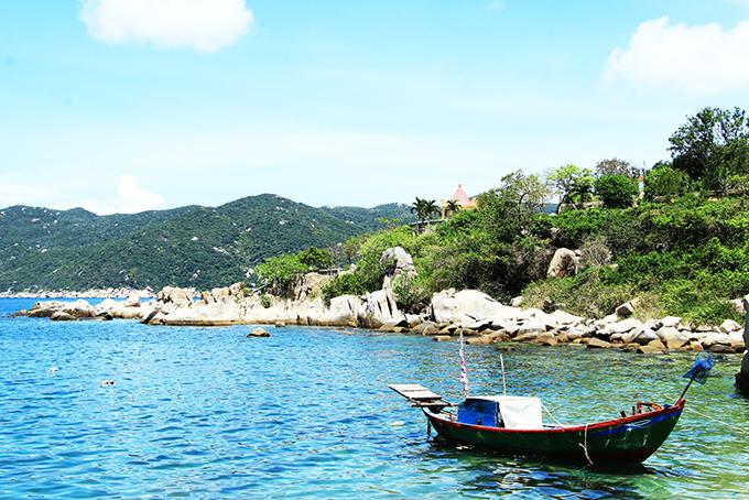 Một góc làng biển Khải Lương.